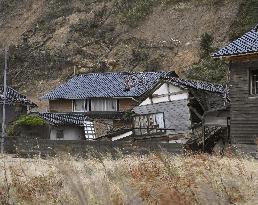 Nearly 1 year after Jan. 1 quake in Ishikawa Pref.