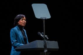 US Vice President Kamala Harris Delivers Remarks at Price George’s County Community College