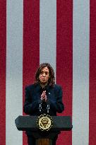 US Vice President Kamala Harris Delivers Remarks at Price George’s County Community College