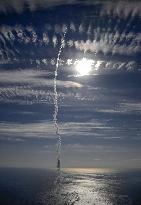 Space One rocket lifts off from private-sector launch pad