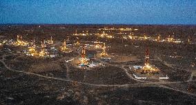 Gobi Desert Drilling Rig Production