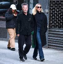 John Mellencamp And Girlfriend Out - NYC