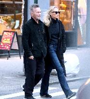 John Mellencamp And Girlfriend Out - NYC