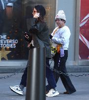 John Mulaney And Olivia Munn Out With Their Son - NYC