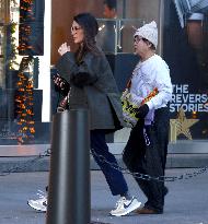 John Mulaney And Olivia Munn Out With Their Son - NYC