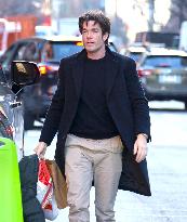 John Mulaney And Olivia Munn Out With Their Son - NYC