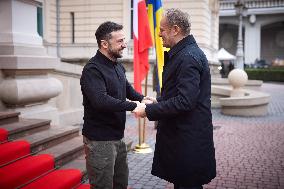 Tusk And Zelensky Meet In Lviv