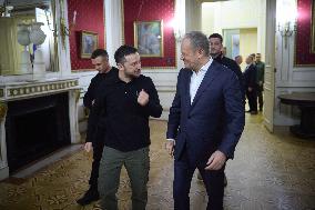 Tusk And Zelensky Meet In Lviv