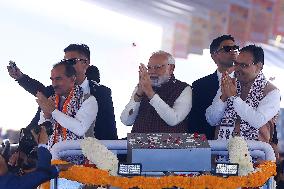 Prime Minister Narendra Modi In Jaipur