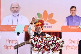 Prime Minister Narendra Modi In Jaipur