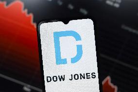 Dow Jones Falls More Than 260 Points