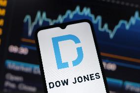 Dow Jones Falls More Than 260 Points