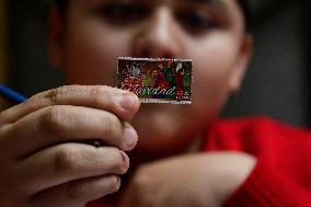 Mrs. Claus Receives Letters From Girls And Boys In Mexico City