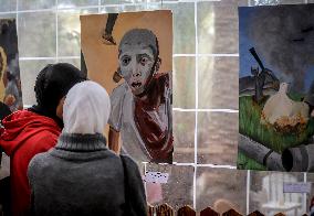 Gaza Women Art Exhibition - Deir Al-Balah