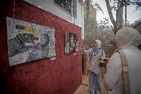 Gaza Women Art Exhibition - Deir Al-Balah