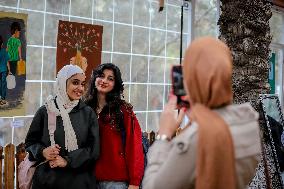 Gaza Women Art Exhibition - Deir Al-Balah