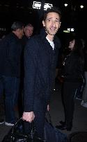 Adrien Brody Leaving The Late Show - NYC