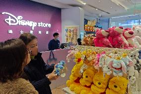 Newly Opened Disney Store in Shanghai