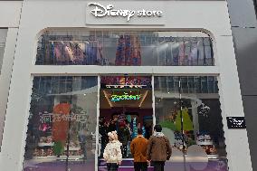 Newly Opened Disney Store in Shanghai