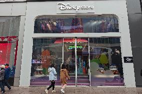 Newly Opened Disney Store in Shanghai