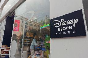 Newly Opened Disney Store in Shanghai