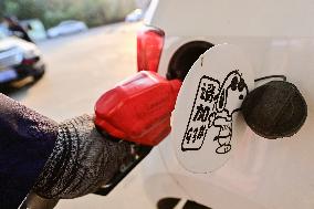 A Gas Station in Qingzhou