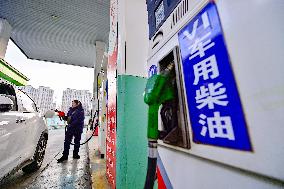 A Gas Station in Qingzhou