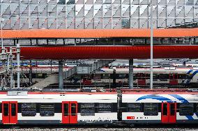 Train Station Genève-Sécheron