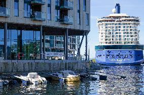 Cruise Ship In Oslo