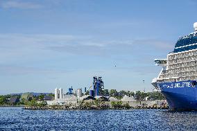 Cruise Ship In Oslo