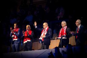 NO TABLOIDS - Prince Albert At AS Monaco v FC Bayern Munich Match - Monaco