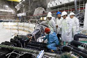 Liquid Filling At Neutrino Observatory - China