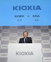 Japanese chipmaker Kioxia President Hayasaka