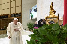 Pope Francis Wednesday Audience - Vatican