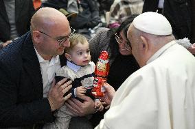 Pope Francis Wednesday Audience - Vatican