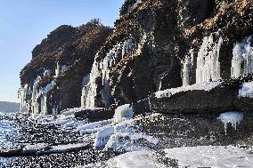 Seashore Icefalls - Vladivostok