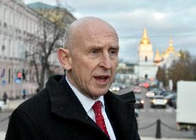 Interview of UK Defence Secretary John Healey in Kyiv