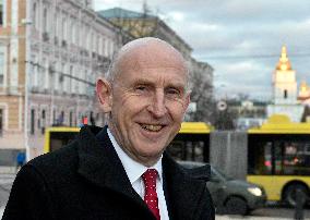 Interview of UK Defence Secretary John Healey in Kyiv