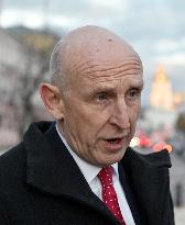 Interview of UK Defence Secretary John Healey in Kyiv