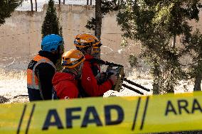 AFAD teams continue search and rescue operations in Sednaya Prison - Damascus