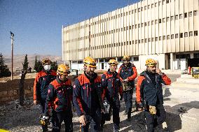 AFAD teams continue search and rescue operations in Sednaya Prison - Damascus