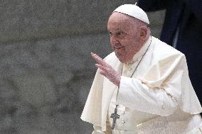 Pope Francis Leads Weekly General Audience - Vatican