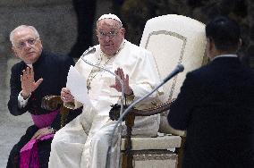 Pope Francis Leads Weekly General Audience - Vatican