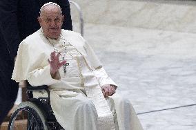 Pope Francis Leads Weekly General Audience - Vatican