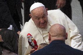 Pope Francis Leads Weekly General Audience - Vatican