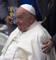 Pope Francis Leads Weekly General Audience - Vatican