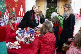 NO TABLOIDS: Christmas Gifts Distribution - Monaco