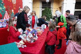 NO TABLOIDS: Christmas Gifts Distribution - Monaco