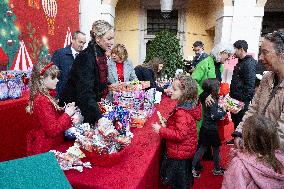 NO TABLOIDS: Christmas Gifts Distribution - Monaco