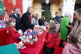 NO TABLOIDS: Christmas Gifts Distribution - Monaco